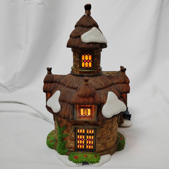 Dept 56 Dickens Village Thornbury Chapel Lighted House Christmas 2001 MIB - Picture 6 of 16